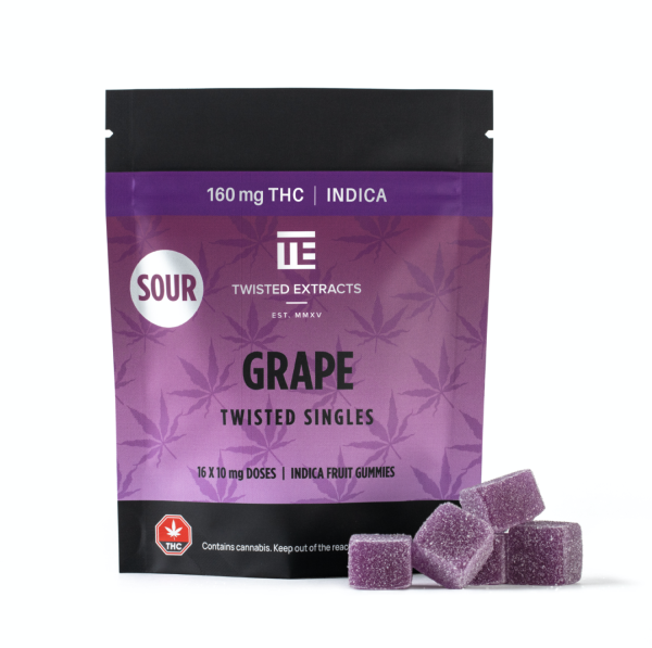 Twisted-Extracts-Indica-Singles-160mgTHC-Grape